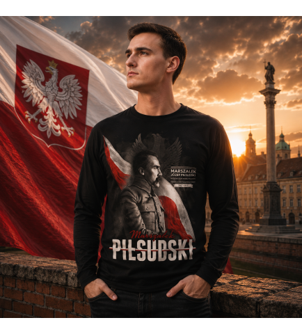 LONGSLEEVE PATRIOTYCZNY JÓZEF PIŁSUDSKI